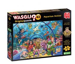 *24 WASGIJ ORIGINAL NO 43 JAUNE CASSE-TÊTE 1000 PIÈCES - ÇA SENT LE POISSON ! #70-00020